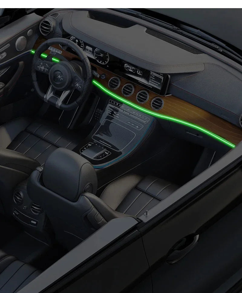 RGB LED strip for car with USB and app control