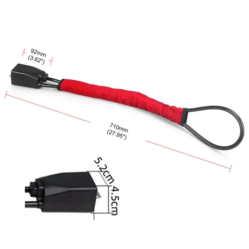 Steering Wheel Lock Seat Belt Universal Anti Theft Car Device Prevention with 3 Keys for Security Fit Most Vehicles Truck SUV Van