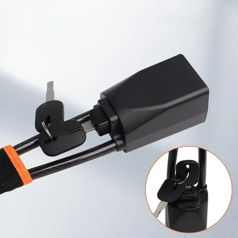 Steering Wheel Lock Seat Belt Universal Anti Theft Car Device Prevention with 3 Keys for Security Fit Most Vehicles Truck SUV Van