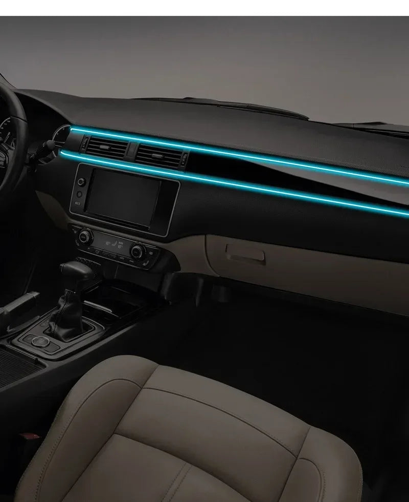 RGB LED strip for car with USB and app control
