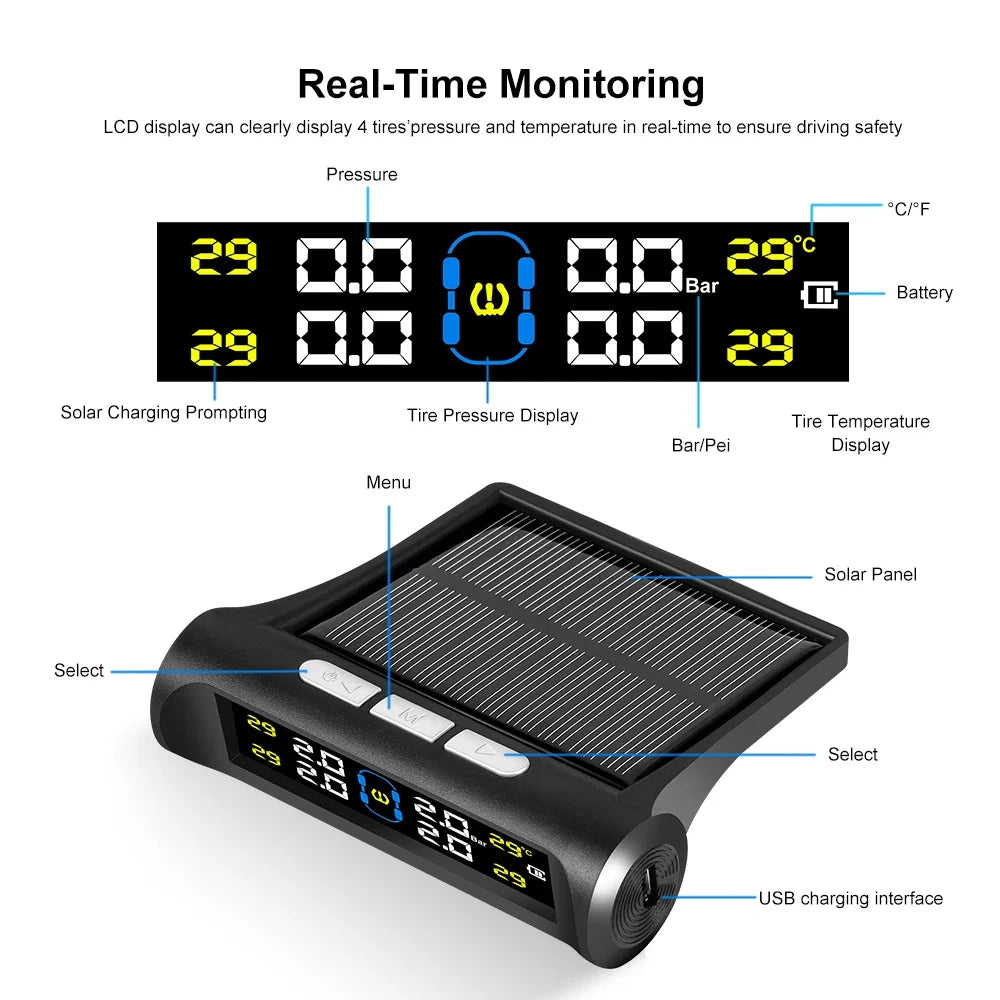 Car Tyre Pressure Monitor