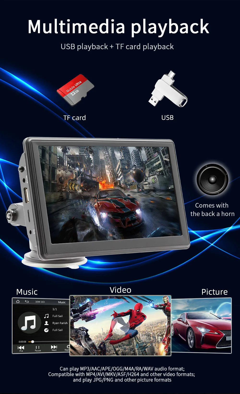 Universal Touchscreen Car Dashboard