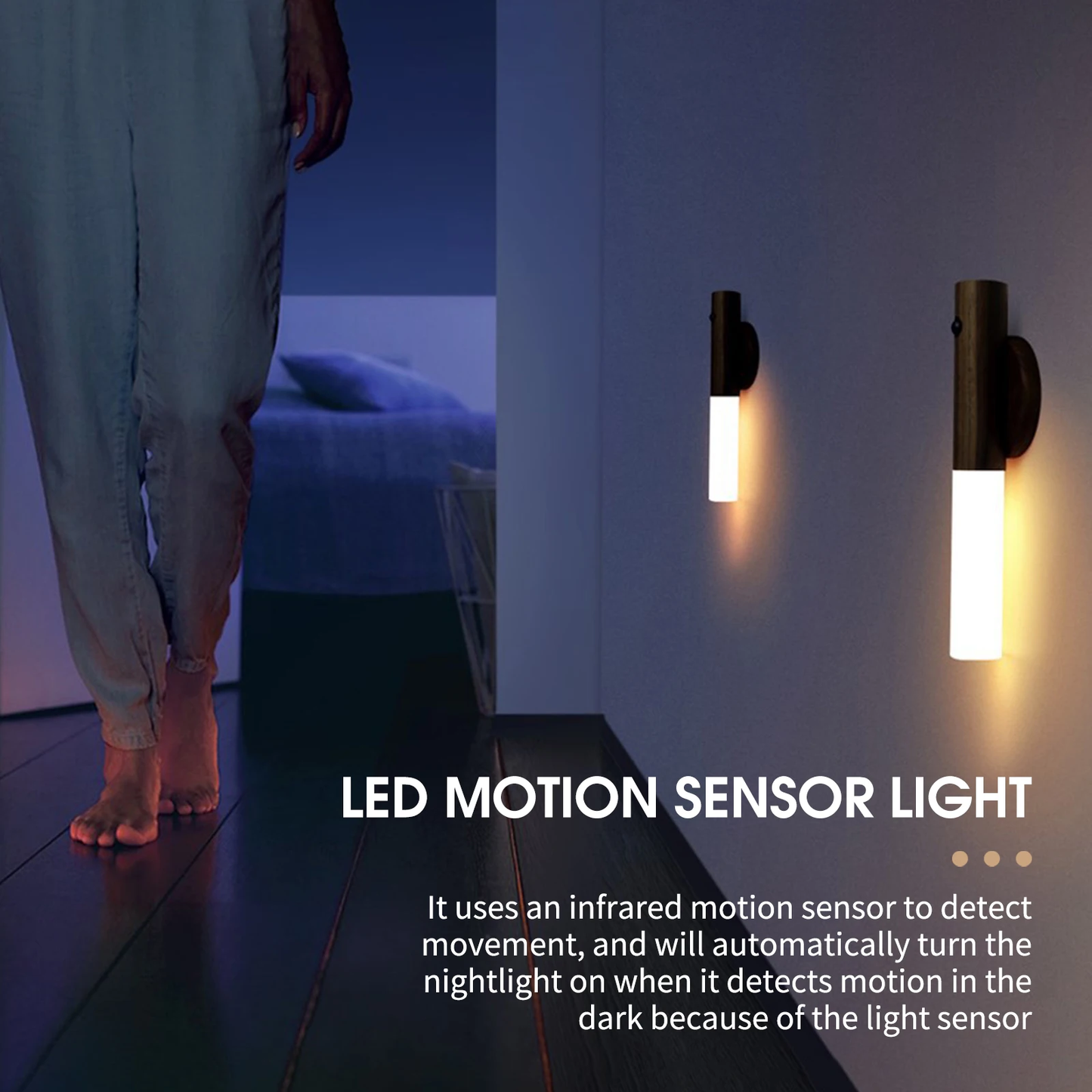 Motion Sensor LED Night Light