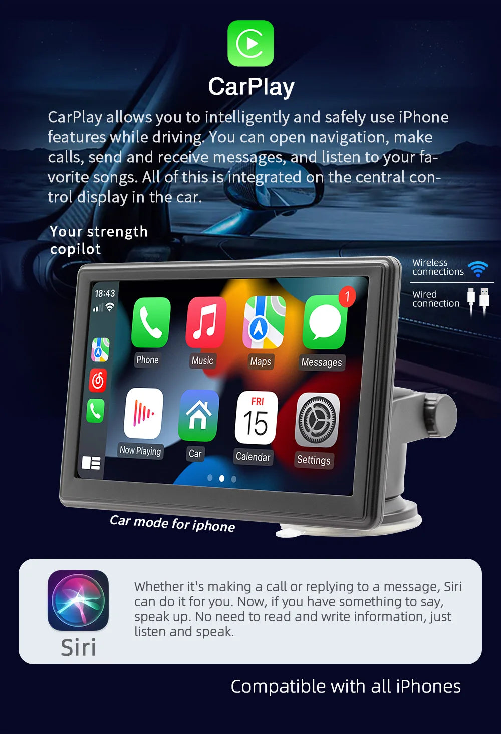 Universal Touchscreen Car Dashboard