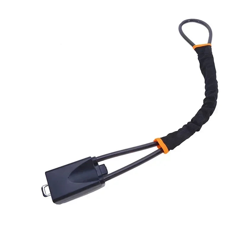 Steering Wheel Lock Seat Belt Universal Anti Theft Car Device Prevention with 3 Keys for Security Fit Most Vehicles Truck SUV Van