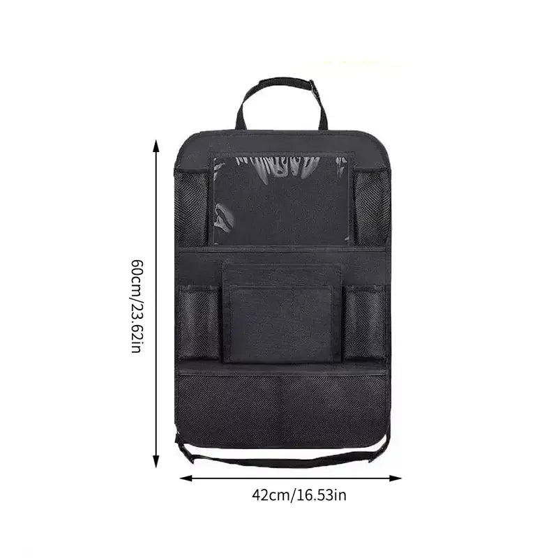 Multi Pocket Car Back Seat Organiser with Tablet Holder