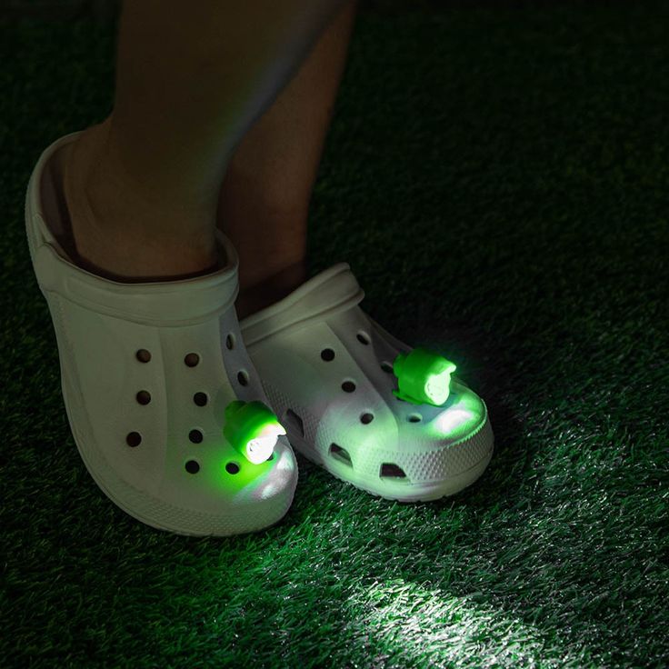 Shoe Lights Charms  for Night &  Dog Walks,Shoes Charms, 3 Lighting Modes